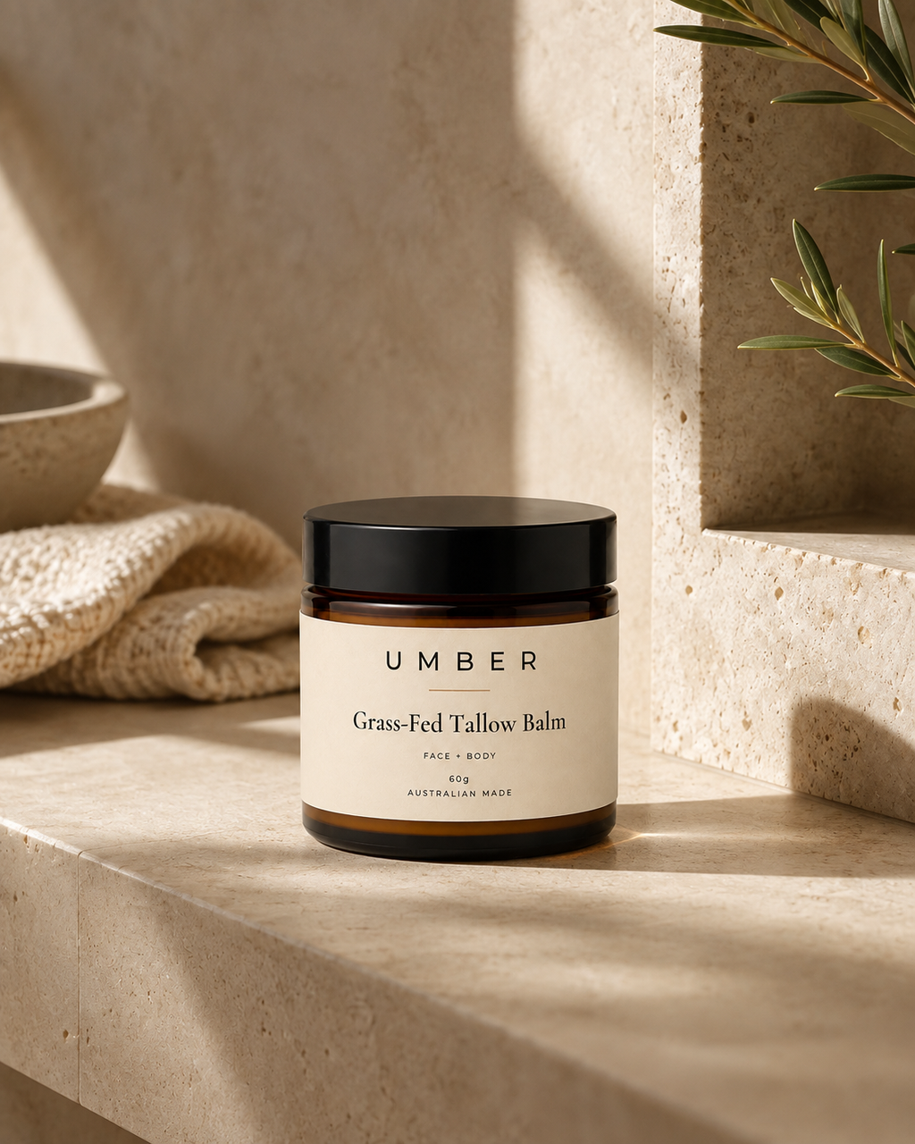 UMBER Grass-Fed Tallow Balm